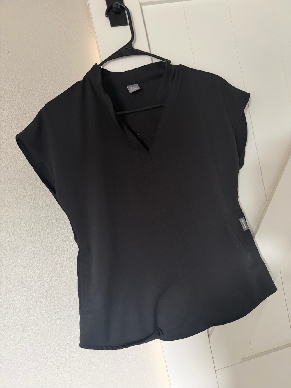 Black Women's Scrub Set